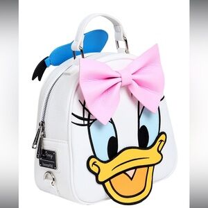 Loungefly Donald Daisy Duck Reversible Backpack